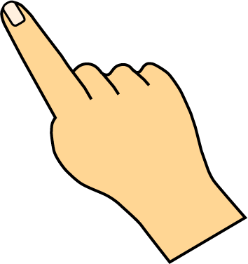 Палец мультяшный. Пальчик указательный. Указательный палец нарисованный. Рука мультяшная. Указательный пальчик