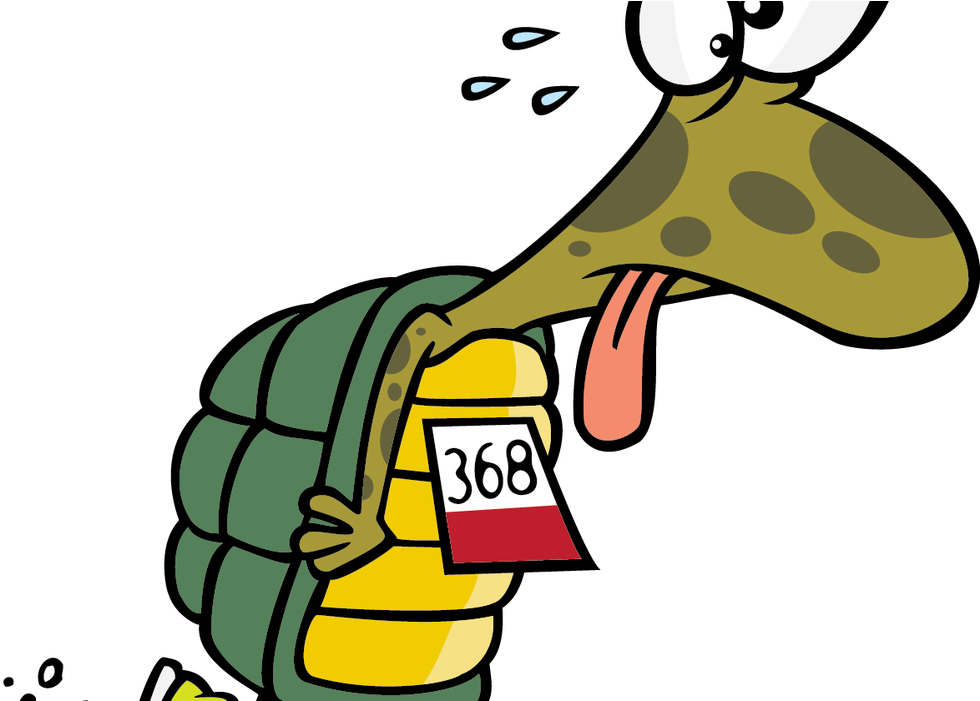 Slow Clipart Slow Runner - Slow Clipart Slow Runner (980x701)