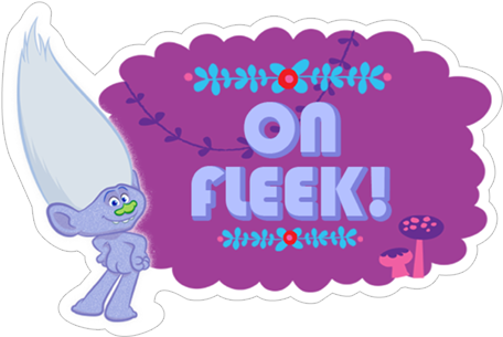 Viber Sticker «dreamworks Trolls» - Viber Sticker «dreamworks Trolls» (490x317)