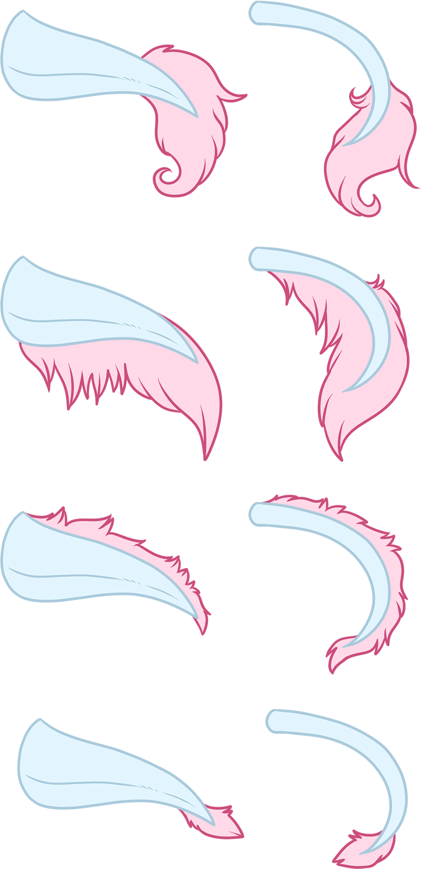 Hair And Spikes Can Coexist On A Trolls Tail - Hair And Spikes Can Coexist On A Trolls Tail (845x1742)