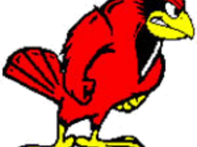 Cardinal Clipart Black And White - Cardinal Clipart Black And White (640x480)