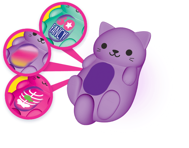 The Heat From Your Hand Will Reveal One Of The 18 Unique - The Heat From Your Hand Will Reveal One Of The 18 Unique (647x508)