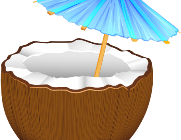 Coconut Clipart Beach - Coconut Clipart Beach (640x480)