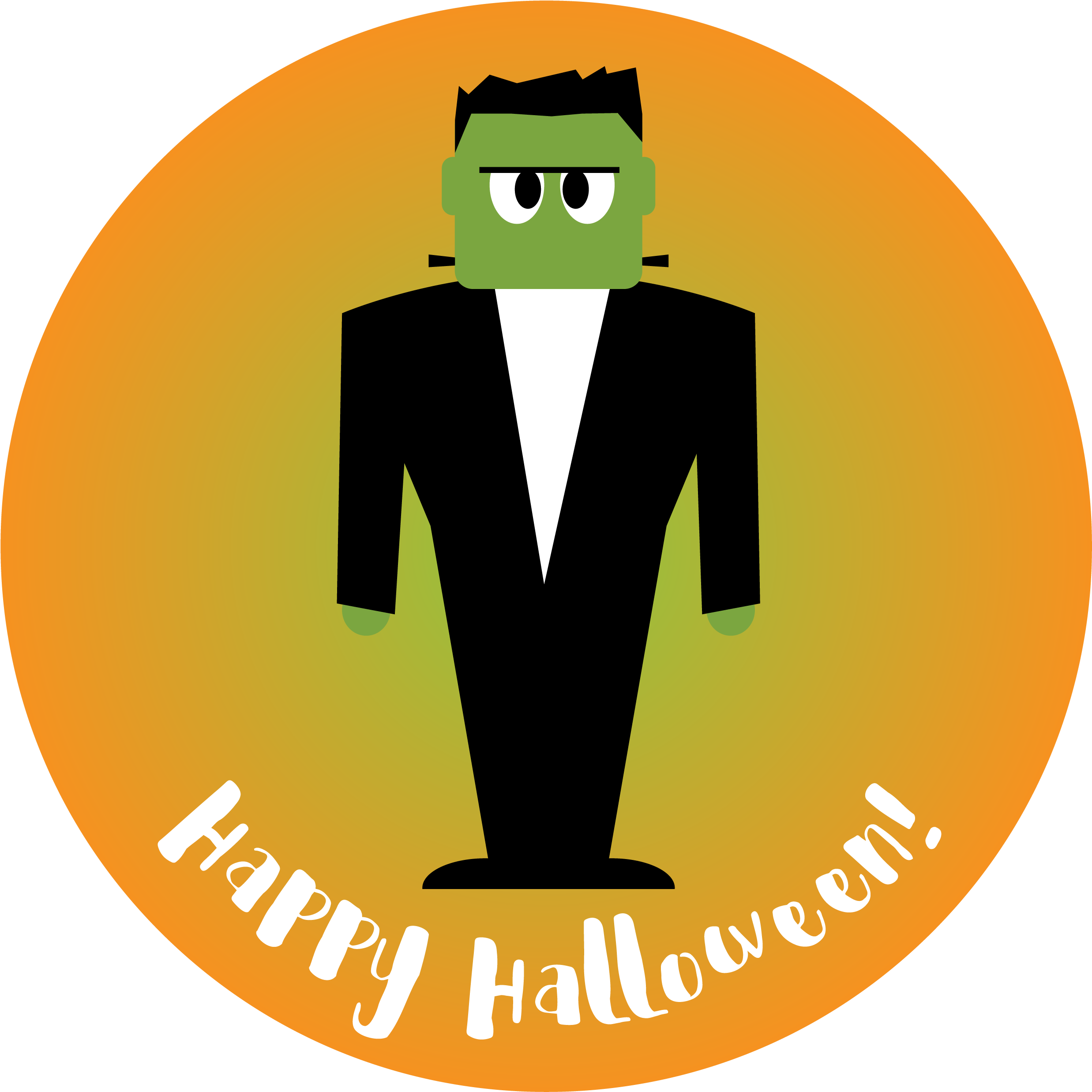 Frankenstein Transparent Yellow - Frankenstein Transparent Yellow (2500x2500)