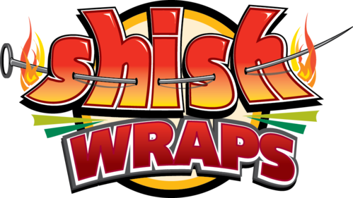 Shish Wraps A Logo, Monogram, Or Icon Draft - Shish Wraps A Logo, Monogram, Or Icon Draft (499x281)