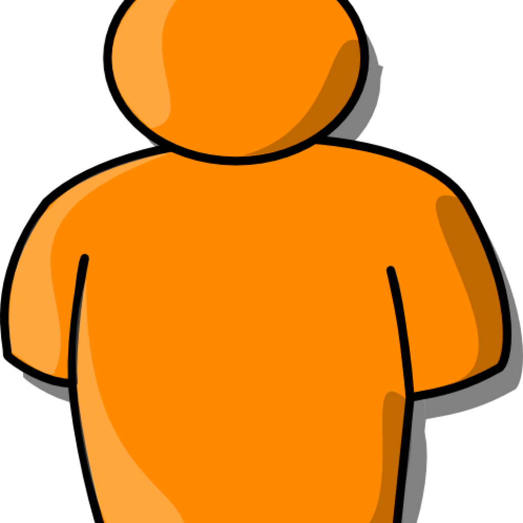 Person Clipart Orange Person Clip Art At Clker Vector - Person Clipart Orange Person Clip Art At Clker Vector (1024x1024)