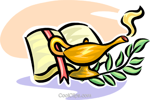 Bible, Palms And Lantern Royalty Free Vector Clip Art - Bible, Palms And Lantern Royalty Free Vector Clip Art (480x321)