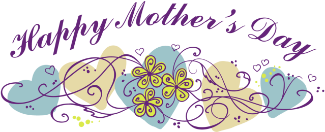 Mother's Day Clipart Banner - Mother's Day Clipart Banner (639x260)