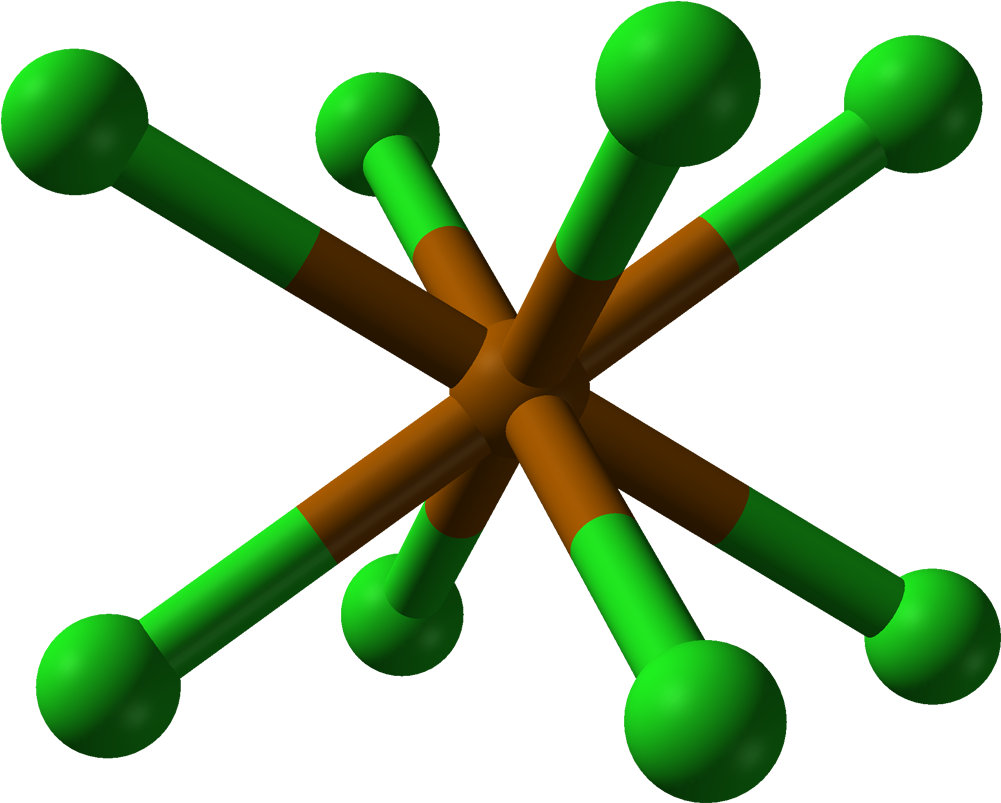 Polonium Dichloride Xtal 1955 3d Po Coordination - Polonium Dichloride Xtal 1955 3d Po Coordination (1100x902)