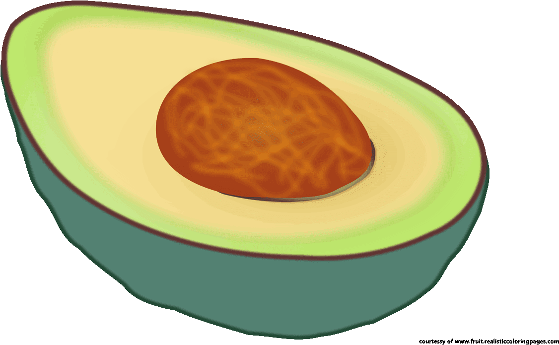Avocado Clipart Single Vegetable - Avocado Clipart Single Vegetable (1280x720)