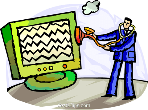Computer Viruses Royalty Free Vector Clip Art Illustration - Computer Viruses Royalty Free Vector Clip Art Illustration (480x358)