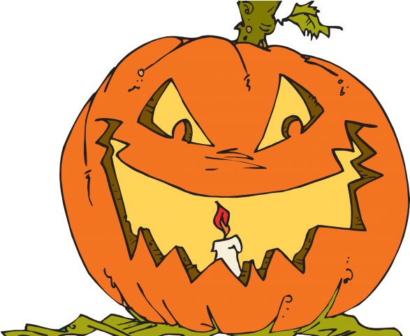 Creepy Clipart Jack O Lantern - Creepy Clipart Jack O Lantern (640x480)