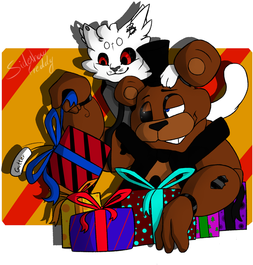 Gift Time Gutter By Sideshowfreddy - Gift Time Gutter By Sideshowfreddy (871x917)