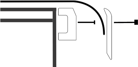 Gutter Trim Fitting - Gutter Trim Fitting (500x263)