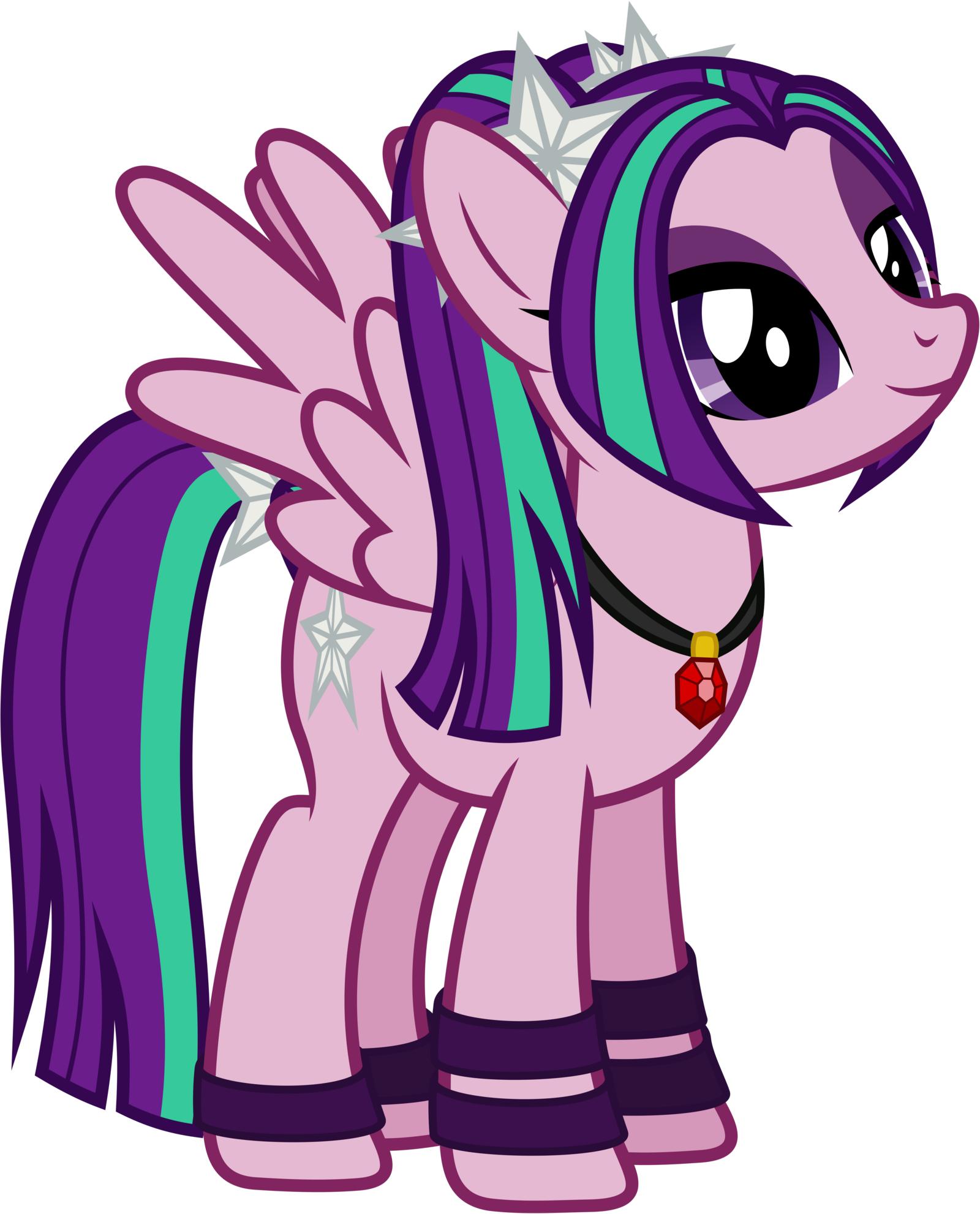 Because They Use Their Dark Magic To Conquer Equestria - Because They Use Their Dark Magic To Conquer Equestria (1600x1982)