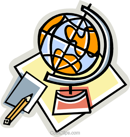 World Globe Royalty Free Vector Clip Art Illustration - World Globe Royalty Free Vector Clip Art Illustration (455x480)