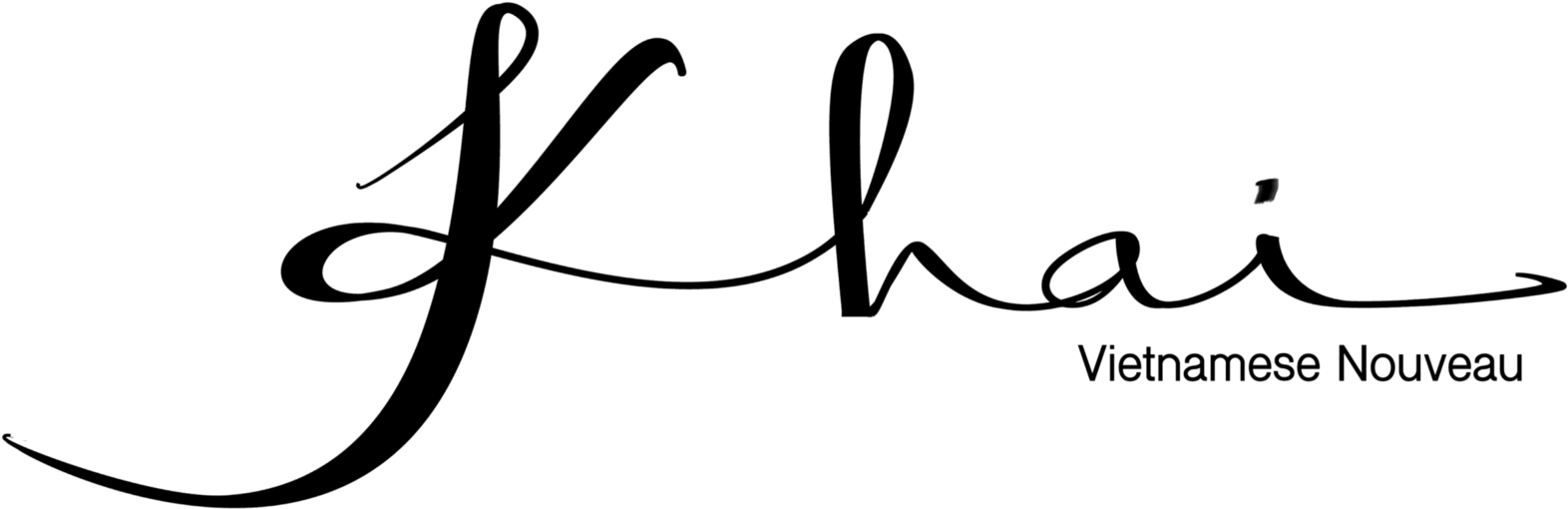 Chef Khai Opened His Restaurant Khai In December 2016 - Chef Khai Opened His Restaurant Khai In December 2016 (1600x535)