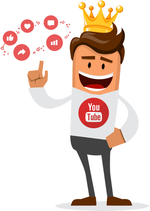 Buy Youtube Subscribers Likes Transparent Background - Buy Youtube Subscribers Likes Transparent Background (721x721)