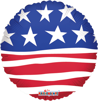 18" Modern Stars & Stripes Patriotic - 18" Modern Stars & Stripes Patriotic (387x400)