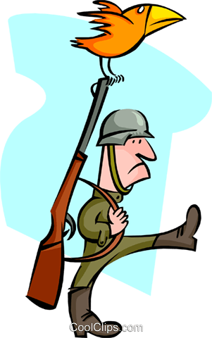Military Royalty Free Vector Clip Art Illustration - Military Royalty Free Vector Clip Art Illustration (301x480)