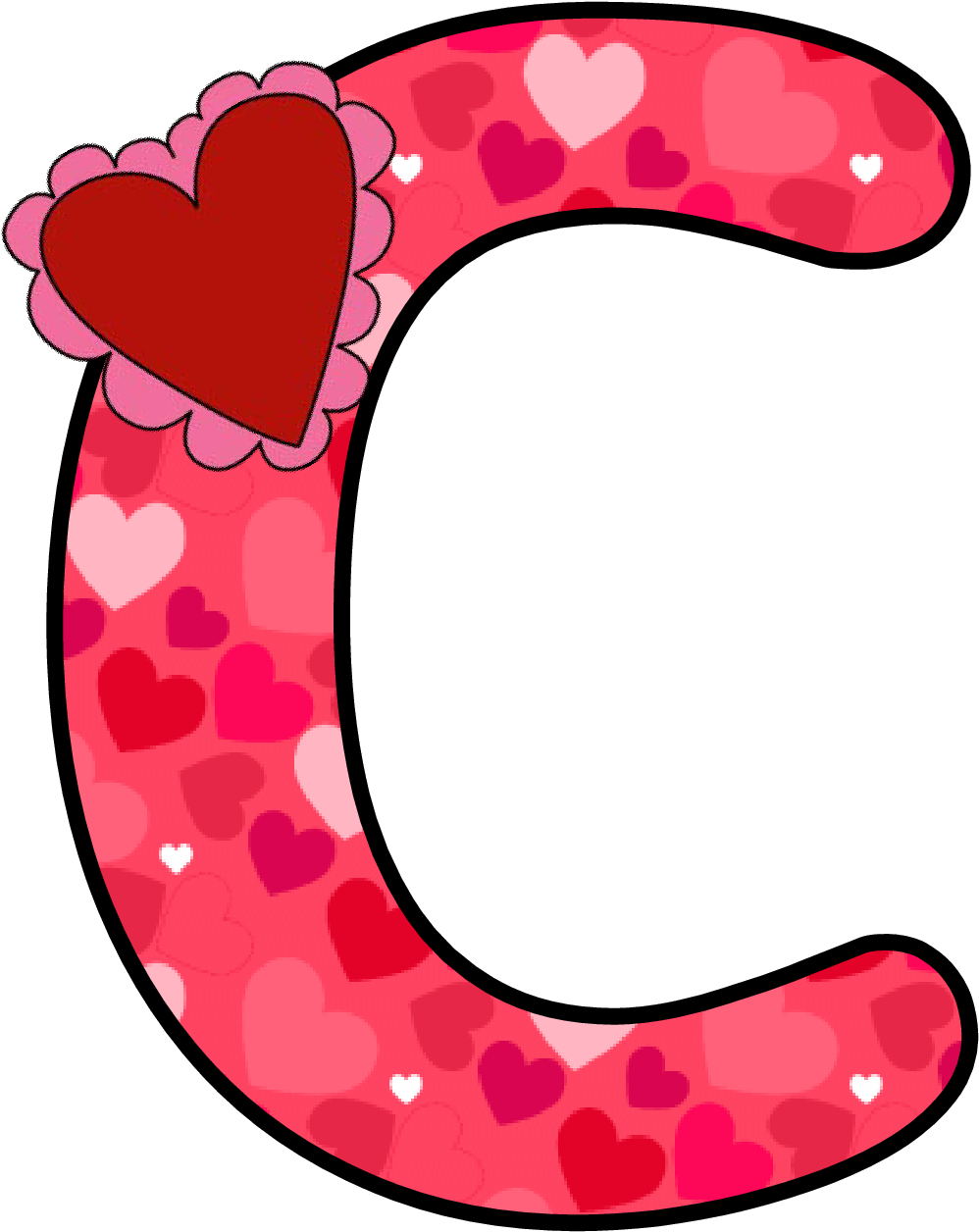 Ch B *✿* Alfabeto Corazon De Kid Sparkz - Ch B *✿* Alfabeto Corazon De Kid Sparkz (1097x1328)