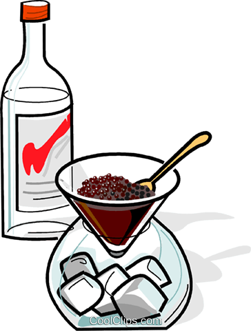 Russian Cuisine Black Caviar Royalty Free Vector Clip - Russian Cuisine Black Caviar Royalty Free Vector Clip (364x480)