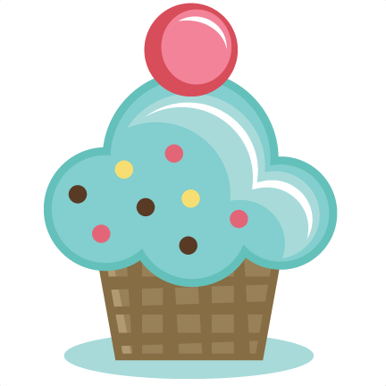 Birthday Cupcake Clipart - Birthday Cupcake Clipart (432x432)