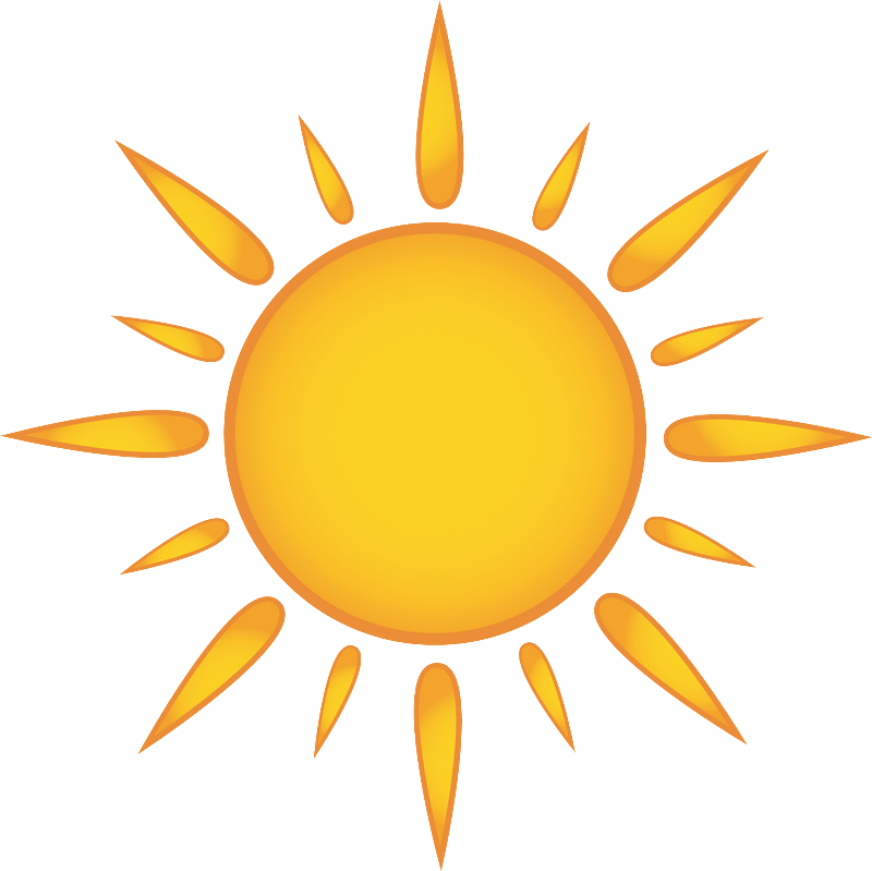 Sun Rays Clipart - Sun Rays Clipart (800x799)