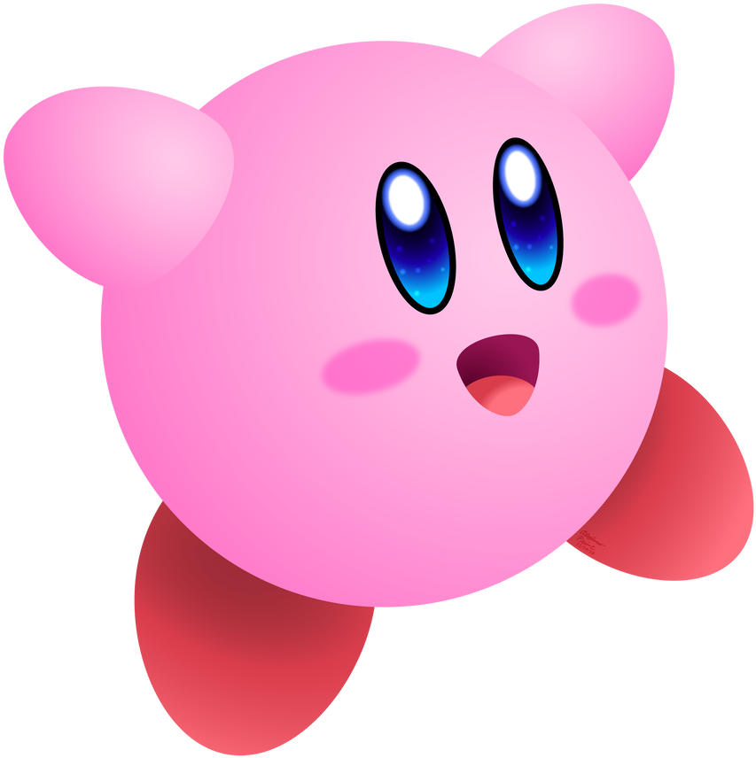 Kirby By Aleximusprime - Kirby By Aleximusprime (896x891)