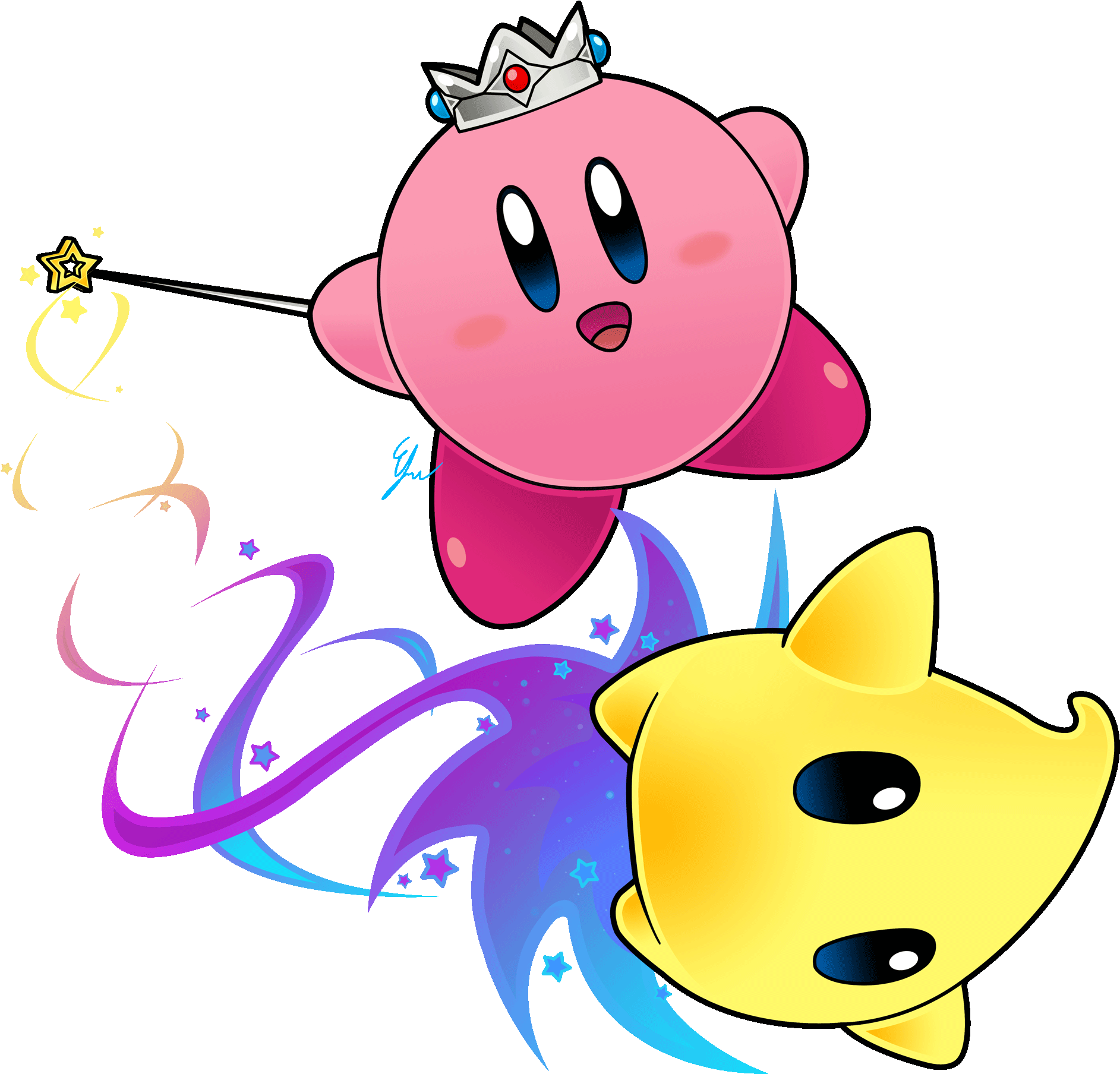 Rosalina Kirby & Luma - Rosalina Kirby & Luma (1971x1915)