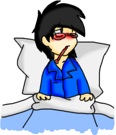 Fever Clipart Sick Friend - Fever Clipart Sick Friend (640x480)