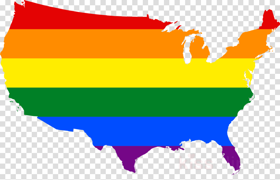 Lgbt United States Clipart United States Of America - Lgbt United States Clipart United States Of America (900x580)