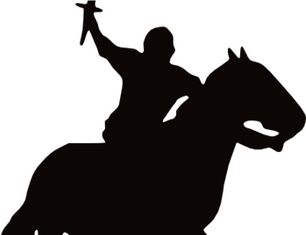 Knight Clipart Silhouette - Knight Clipart Silhouette (640x480)