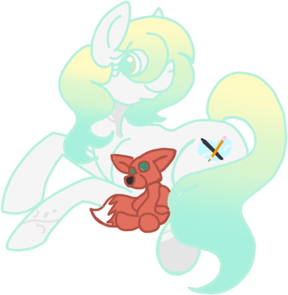 Stereo Of The Heart, Earth Pony, Female, Fox, Mare, - Stereo Of The Heart, Earth Pony, Female, Fox, Mare, (1024x1024)
