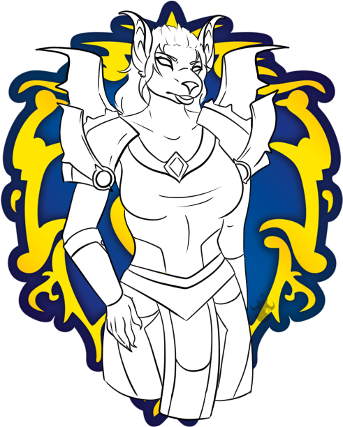 Xima The Death Knight Worgen - Xima The Death Knight Worgen (540x697)
