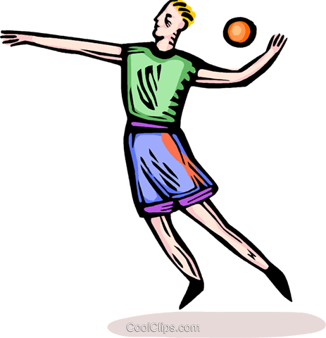 Man Throwing A Ball Royalty Free Vector Clip Art Illustration - Man Throwing A Ball Royalty Free Vector Clip Art Illustration (463x480)