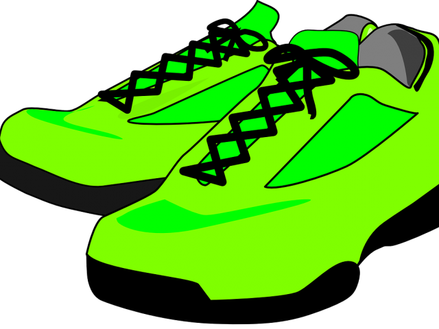 Running Shoes Clipart Jacket - Running Shoes Clipart Jacket (640x480)