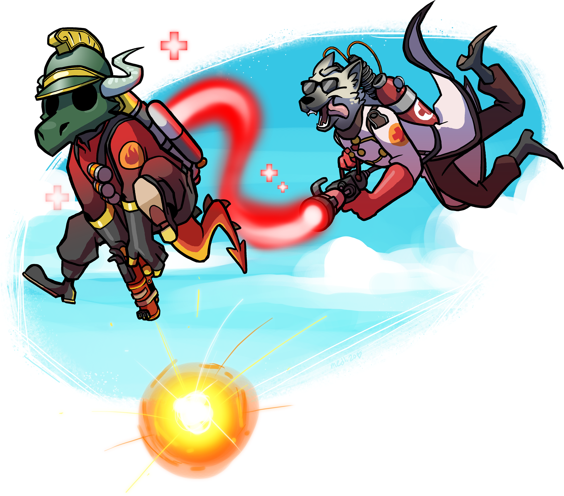 I Had /u/medli20 To Do A Commission For Me And My Friend, - I Had /u/medli20 To Do A Commission For Me And My Friend, (2000x1731)