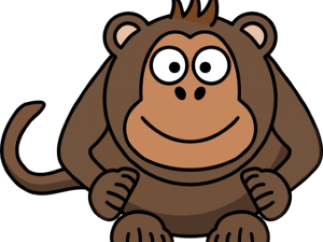 Year Of The Monkey Clipart Brown Monkey - Year Of The Monkey Clipart Brown Monkey (640x480)