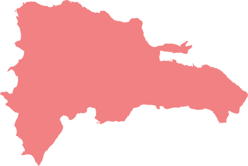 Outline Of The Dominican Republic Map - Outline Of The Dominican Republic Map (507x340)