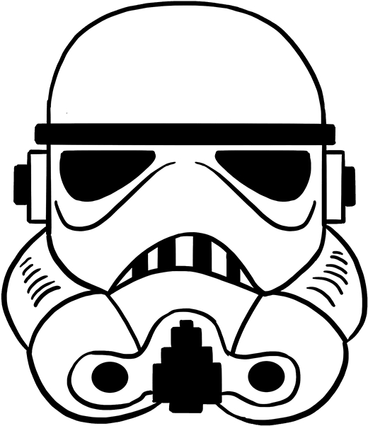 Stormtrooper Clipart Drawing - Stormtrooper Clipart Drawing (680x678)