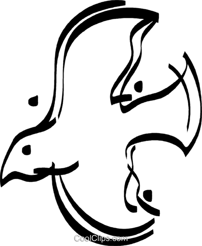 Paloma Libres De Derechos Ilustraciones De Vectores - Paloma Libres De Derechos Ilustraciones De Vectores (394x480)