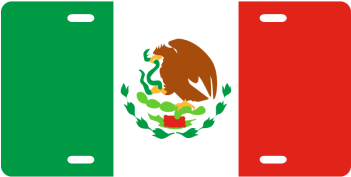 Mexico License Custom Personalized - Mexico License Custom Personalized (350x350)