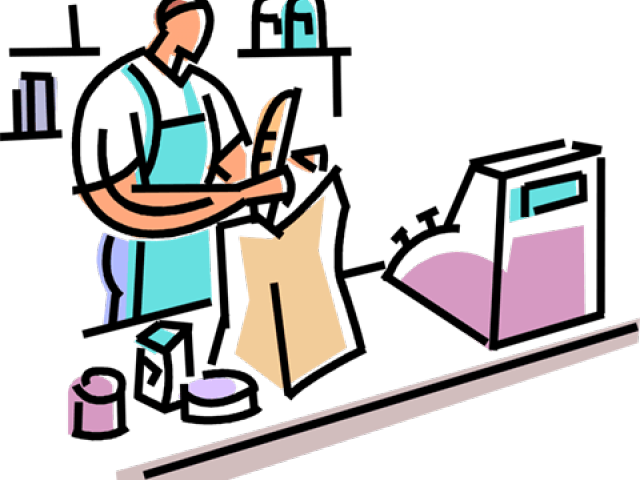 Shopping Clipart Grocery Store - Shopping Clipart Grocery Store (640x480)