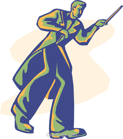 Música, Maestro Da Orquestra Livre De Direitos Vetores - Música, Maestro Da Orquestra Livre De Direitos Vetores (425x480)