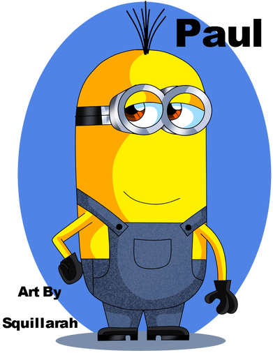 Paul The Minion By Skunkynoid - Paul The Minion By Skunkynoid (400x516)
