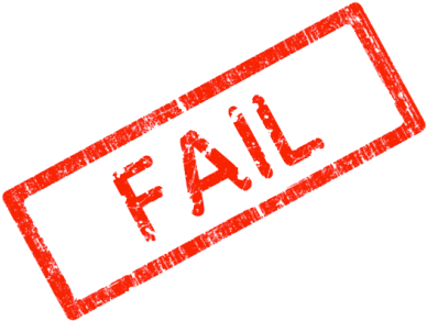 Fail Stamp Png Clipart - Fail Stamp Png Clipart (400x308)
