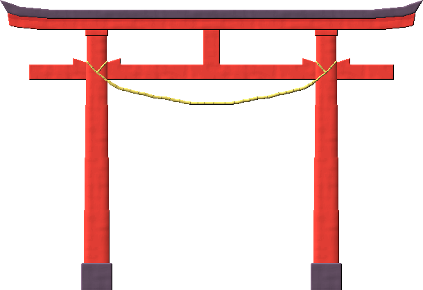 Arch Clipart Japanese - Arch Clipart Japanese (610x418)