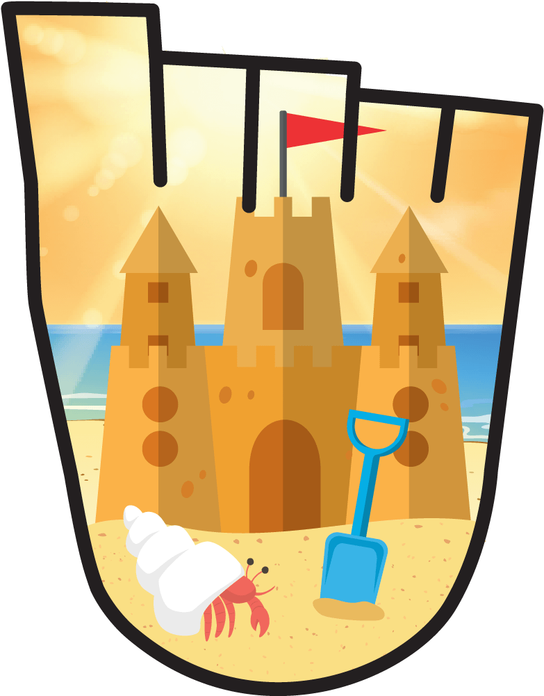 July 2019 Wow Badge Sandcastles - July 2019 Wow Badge Sandcastles (1200x1200)