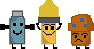 Flashlight Clipart Pixel Art - Flashlight Clipart Pixel Art (400x400)